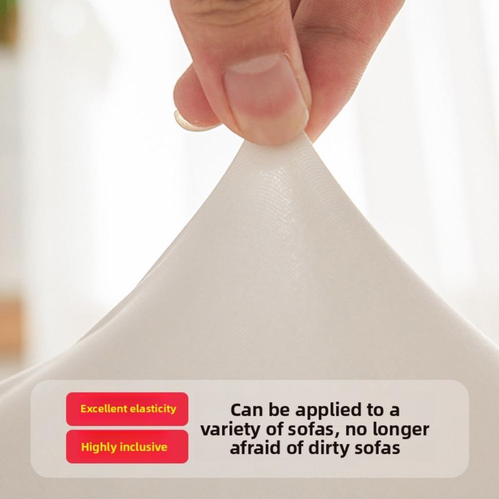 Эластичный чехол на диван, полная защита, накидки, однотонный протектор для подушек на все сезоны, универсальный размер
