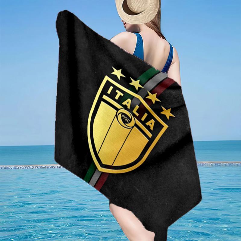 Ifk Goteborg Crest Beach Towel, Quick-drying, Easy to Care for, Use for Both Fitness and Beach Vacations,Sports Essential Fan Gift