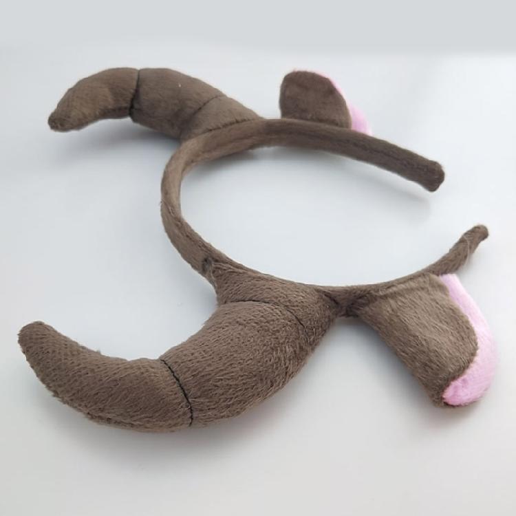 Halloween Cow Costume Animal Dress up Kits for Kid Birthday Halloween, Includes Cow Horn Hairband, Tail, Bowtie