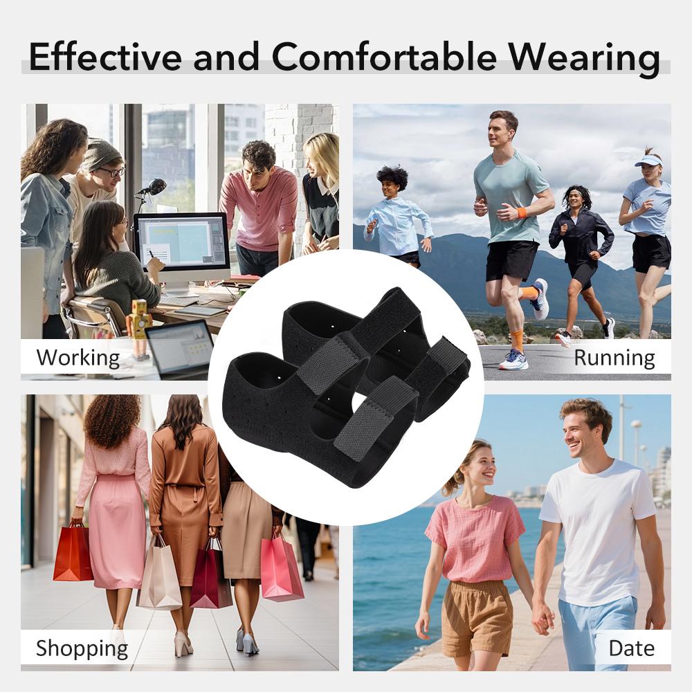 Поддержка стопы при плантарном фасциите и пяточной шпоре с U-образными чашечками для пятки для облегчения боли в пятке, регулируемая плотность, стельки для мужчин и женщин, для ходьбы