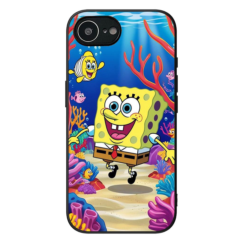 S-SpongeBobs S-SquarePants Case for Motorola Moto G54 G05 G24 G45 G55 G75 G85 G15 G57 G86 Power Edge 50 30 Ultra Fusion neo Pro