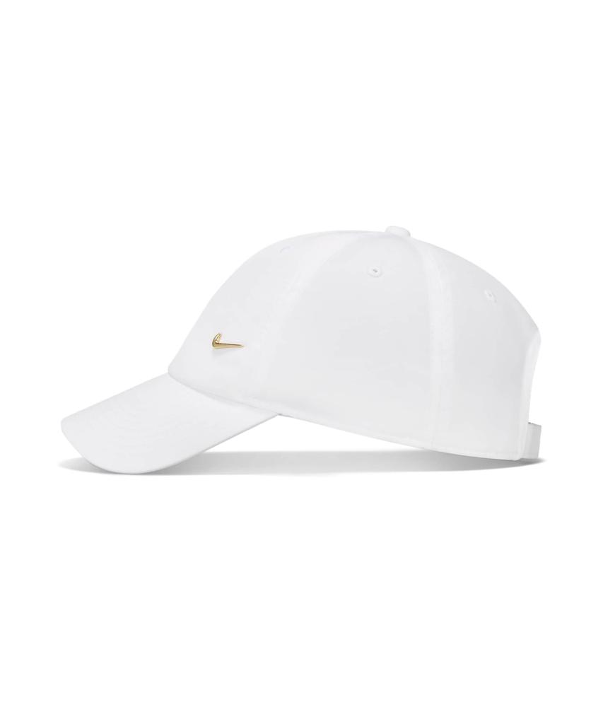 Nike Кепка Dri-Fit Club без структуры с металлическим Swoosh - Белый:Металлический Золотой / Fb5372-101