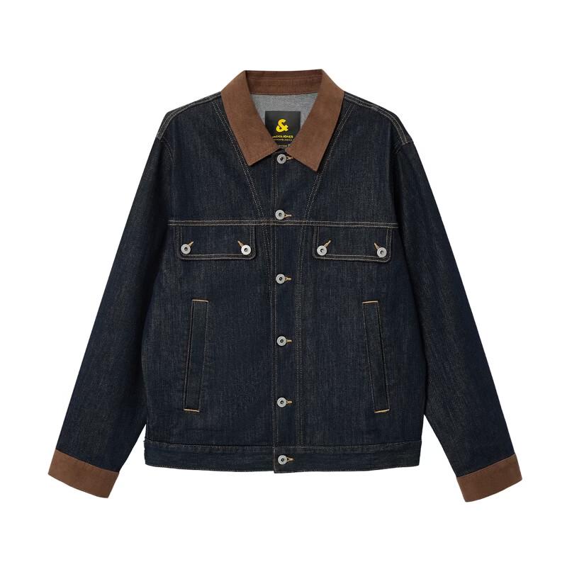 Мужская джинсовая куртка Jack & Jones с защитой от выцветания