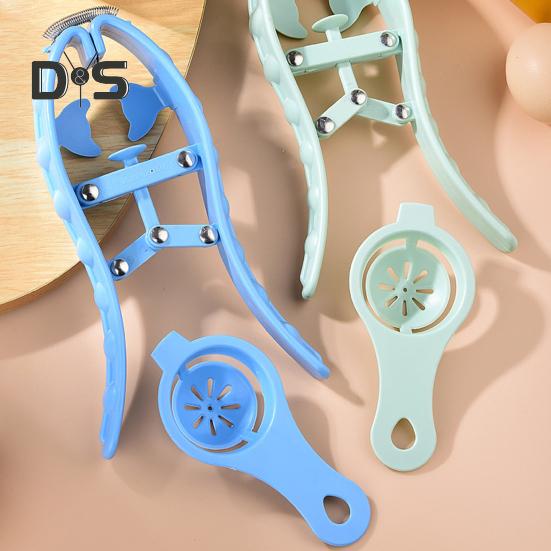 Прочный резак для яичной скорлупы, 2 шт./компл., эргономичная ручка, креативный инструмент для разделения яиц, инструмент для резки яичной скорлупы