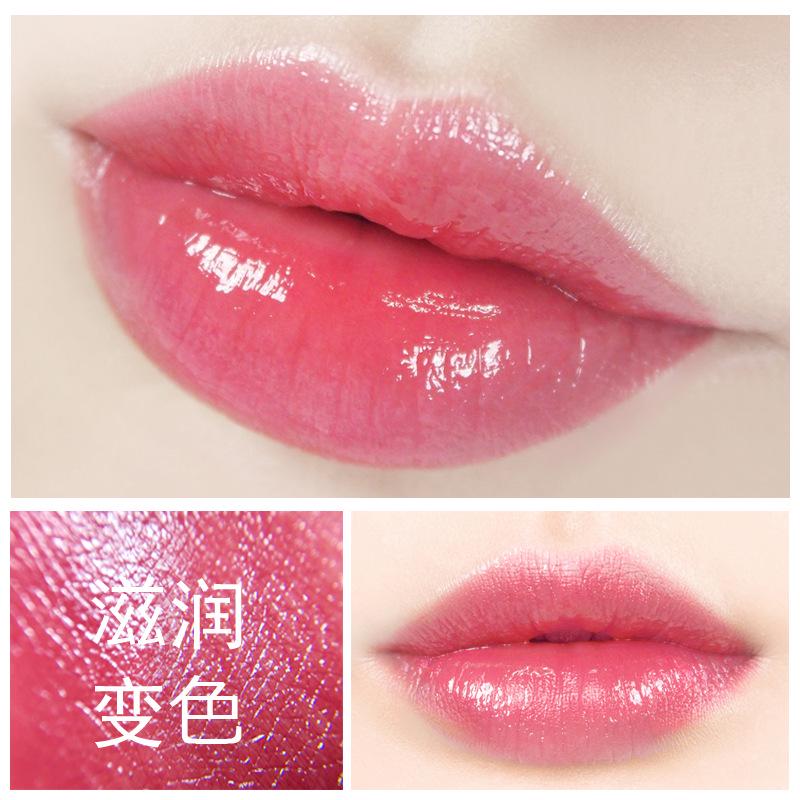 Kiss Beauty Помада с алоэ вера, меняющая цвет, бальзам для губ, восстанавливающий, увлажняющий, водостойкий, защищающий от сухости и трещин, помада, меняющая цвет от температуры