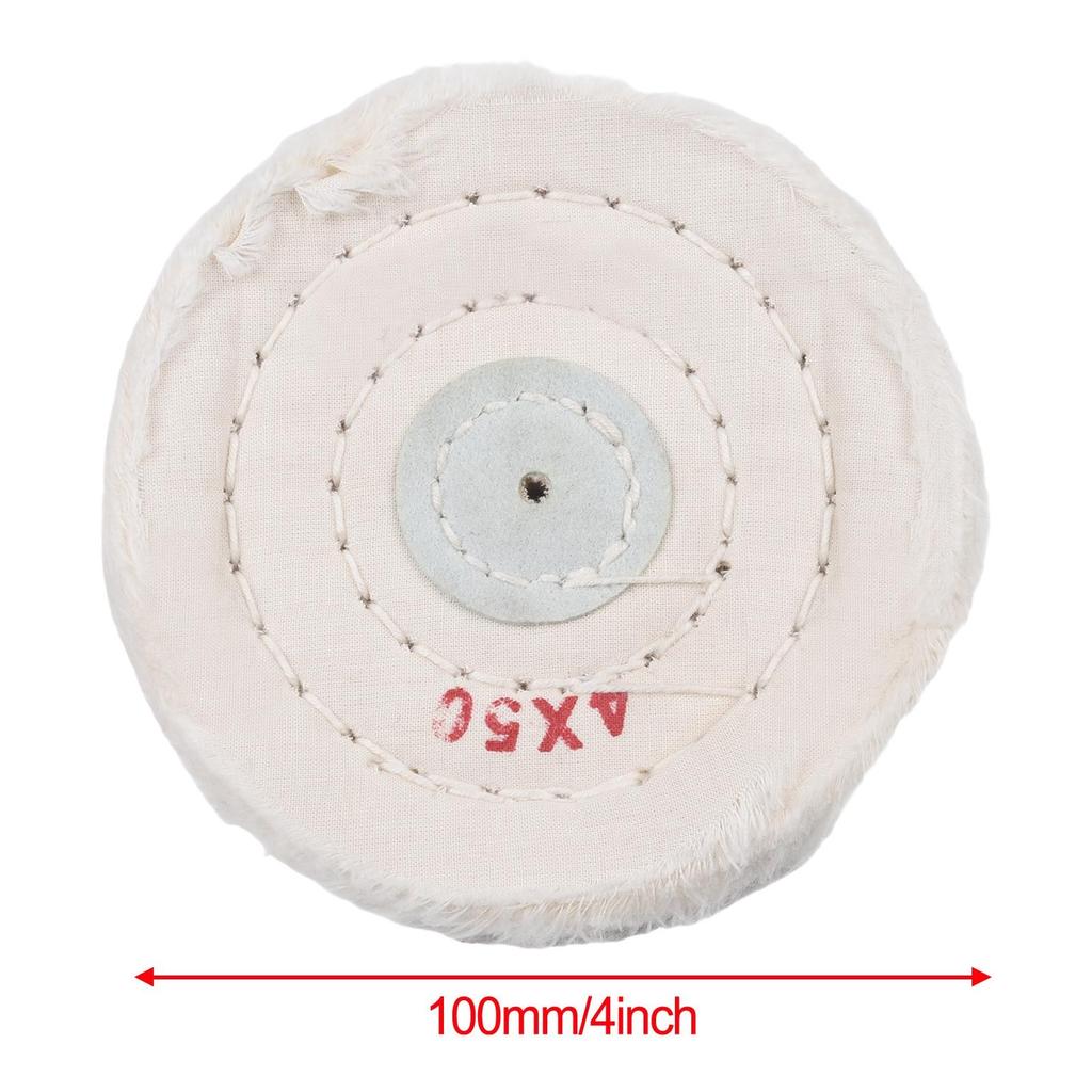 100mm/4inch Polishing Wheels 4in 50PLY Cotton Cloth
