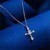Cross Pendant Necklace Minimalist Fashion Casual Choker Women 2026