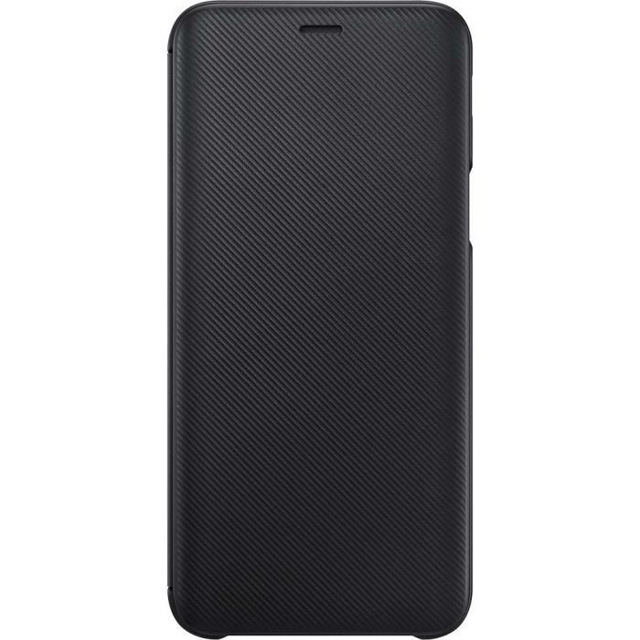 Samsung Etui Flip Wallet J6 - Noir