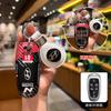 Metal Car Key Case Fob Shell Holder Cover Protector For Hyundai Santa Fe Nexo Sonata Palisade Tucson Staria Loniq 7 Buttons New E6