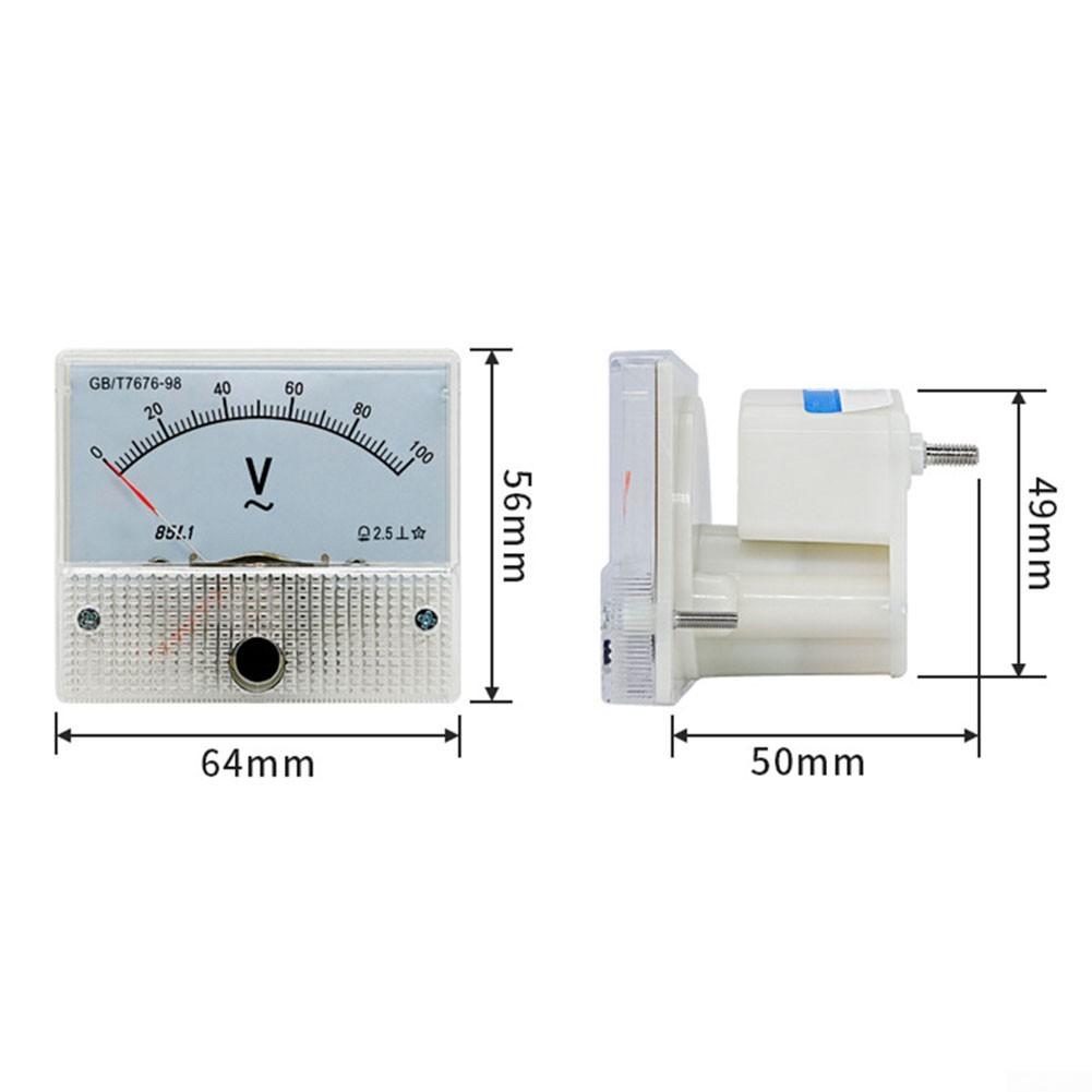 Neat and Beautiful AC Voltmeter Analog Voltmeter 85L1V Pointer Panel Meter
