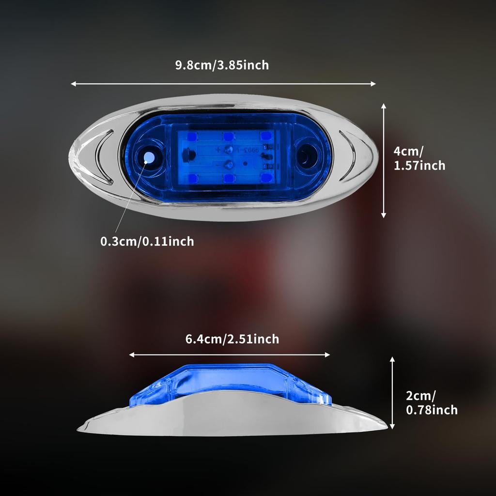 Ygmylandbb Светодиодный габаритный фонарь, Боковой габаритный фонарь, Габаритный фонарь, Плечевой фонарь, Задний боковой фонарь,