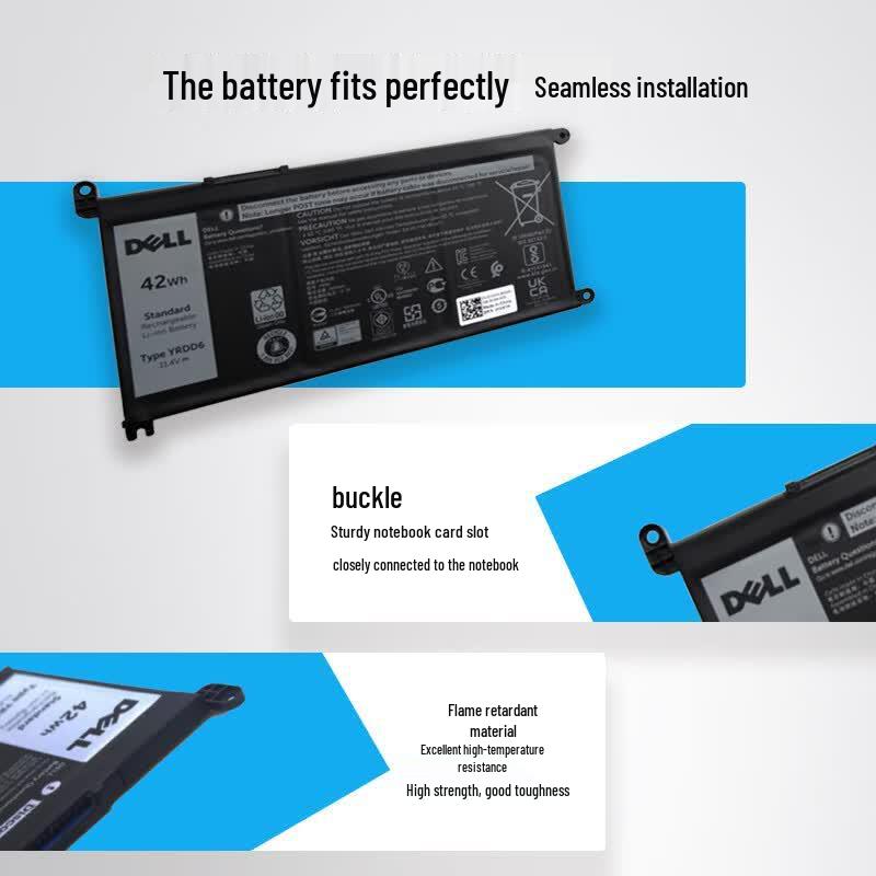 Dell Батарея для ноутбука Inspiron (YRDD6)