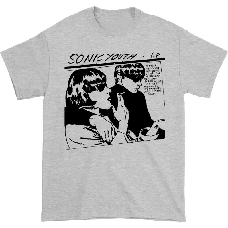 ZX SONIC YOUTH Футболка унисекс с логотипом группы Sonic Youth, Рок, Панк, Повседневная, Мужская и Женская, Люксовый бренд группы, Верх