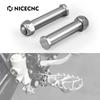 NICECNC Для 2024 KTM EXC 300 EXCF 350 SX 125 SXF 450 Husqvarna TE300 TE250 GasGas EC300 Мотоцикл Подножка Подставка для ног Крепежные штифты