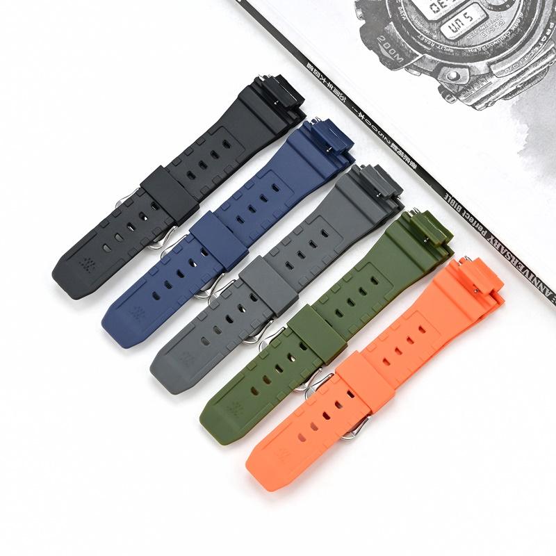 16mm Watch Strap For Casio G-Shock GM-5600/GA2100/GM2100 Quick Release TPU Sport Diving Gshock Watchband Bracelet