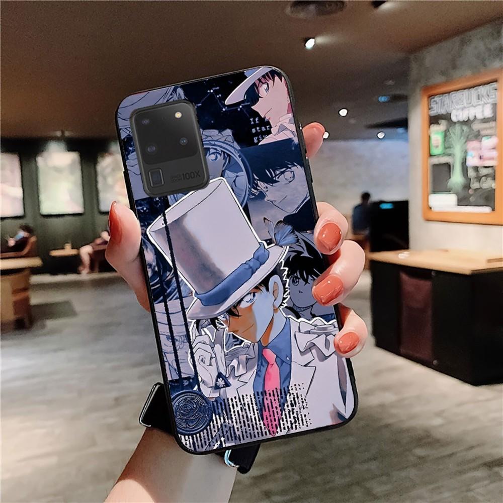 Detective Conan Anime Phone Case For Samsung S 9 10 20 21 22 23 30 23plus lite Ultra FE S10lite Fundas