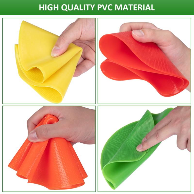 10 шт. футбольные нескользящие напольные маркеры с плоским пятном, теннисный коврик для детей, футбольные тренировки