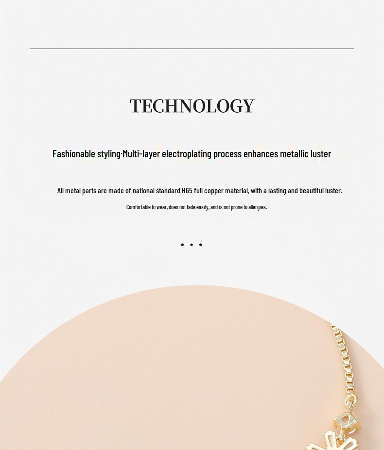 Браслет-пуловер «Снежинка из циркония»: Элегантный женский нишевый дизайн