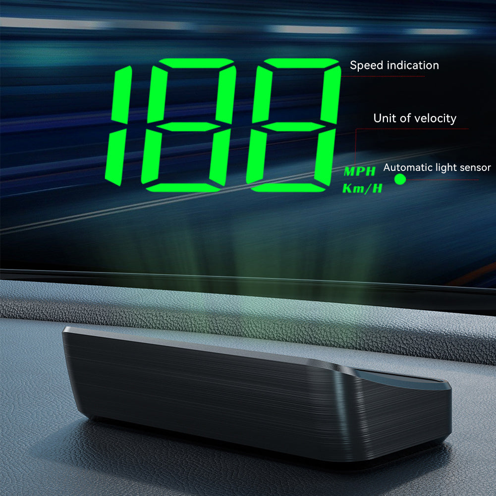 Автомобильный проекционный дисплей GPS Цифровой спидометр HUD Проектор на лобовое стекло КМЧ МИЛЬ/Ч Спидометр Автомобильная электроника Аксессуары