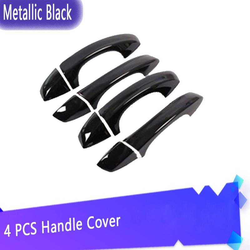 Хромированная накладка на дверную ручку автомобиля для VW Volkswagen Sharan MK2 7N 2010 ~ 2022, набор ABS, хромированный стиль, внешние детали