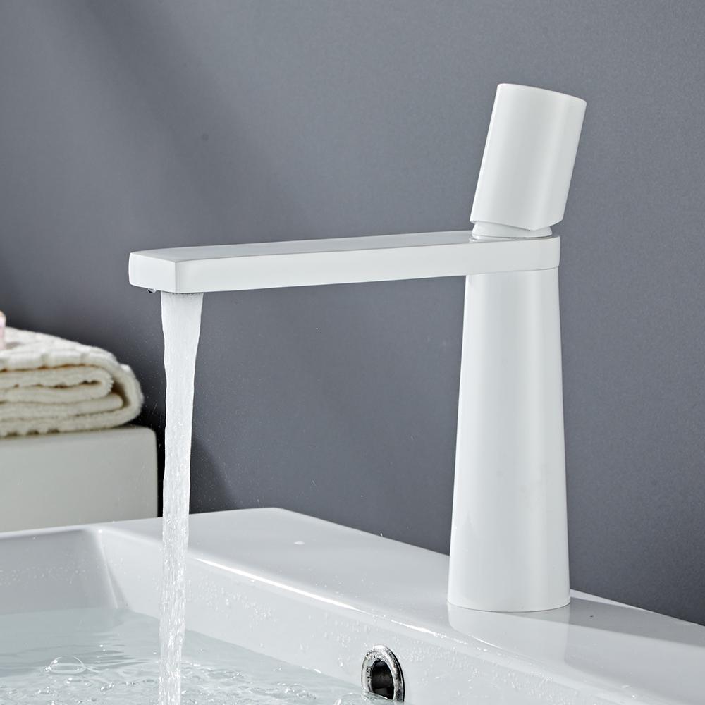 Black Basin Faucet Brass Bathroom Faucet Mixer Tap Gold Wash Basin Faucet Single Handle Hot and Cold Lavotory Faucet 855920