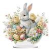 Special Shape Egg Easter 5D DIY Diamond Art Tabletop Decorations Bedroom Table Decoration Diamond Painting Desktop Ornaments Kit