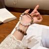 Fuji Snow Natural Agarwood Beaded Bracelet New Chinese Style Hand Jewelry Men Women