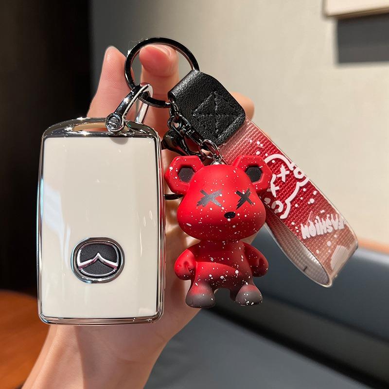 Чехол для ключа для автомобиля для Mazda3 Чехол для ключа Angsai Пряжка-пуговица CX4/CX5 Новый пакет-ракушка Atz Cx30 Мужской и женский Высококлассный