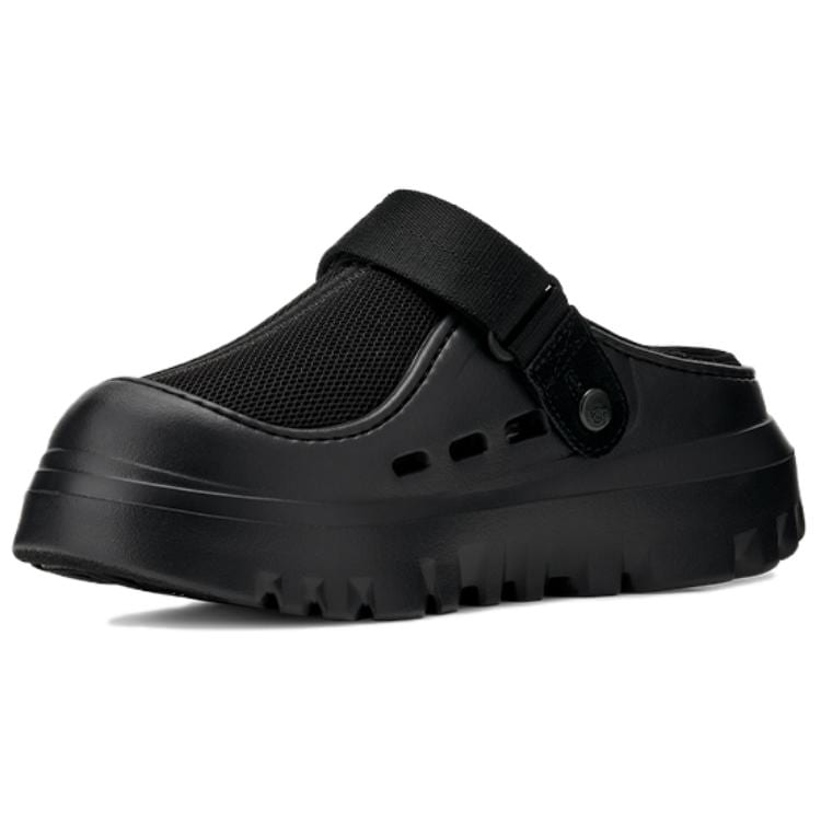 UGG Нескользящие закрытые тапочки унисекс черные 1166912-BLK