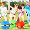 Outdoor Sports Toys Flying Saucer Ball Magic Deformation Foot Pressure Venting Ball Pet Flying Disc No Light Children's Gift