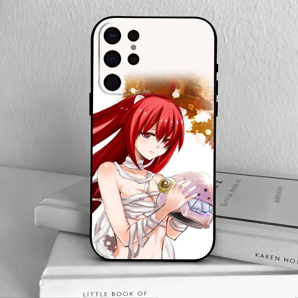 E-Elfen Lied L-Lilium Lucy Чехол для телефона для Samsung S25, S24, S21, S22, S23, S30, Ultra, S20, Plus, Другие Мягкий Черный Чехол