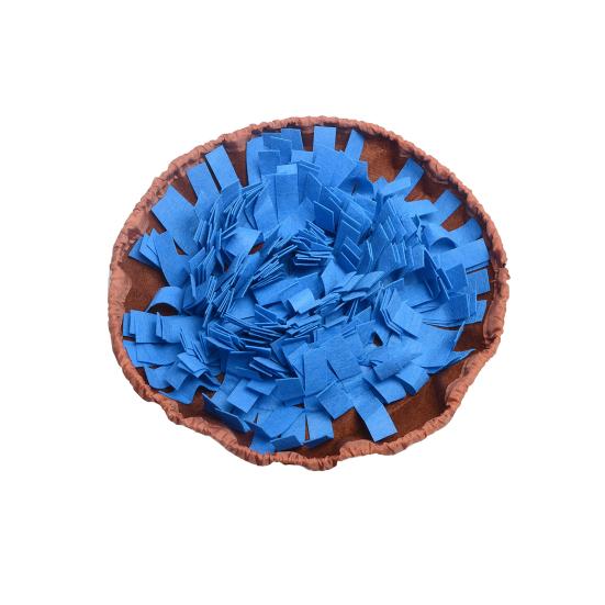 Коврик для обнюхивания собак, складной коврик для медленного кормления, интерактивная игрушка-головоломка, нескользящая собака