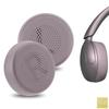 Geekria QuickFit Ear Pads Compatible with JLab Go Lux ANC Wireless Ear Cups Headphones, Pads/Ear (Protein Leather/Mauve)