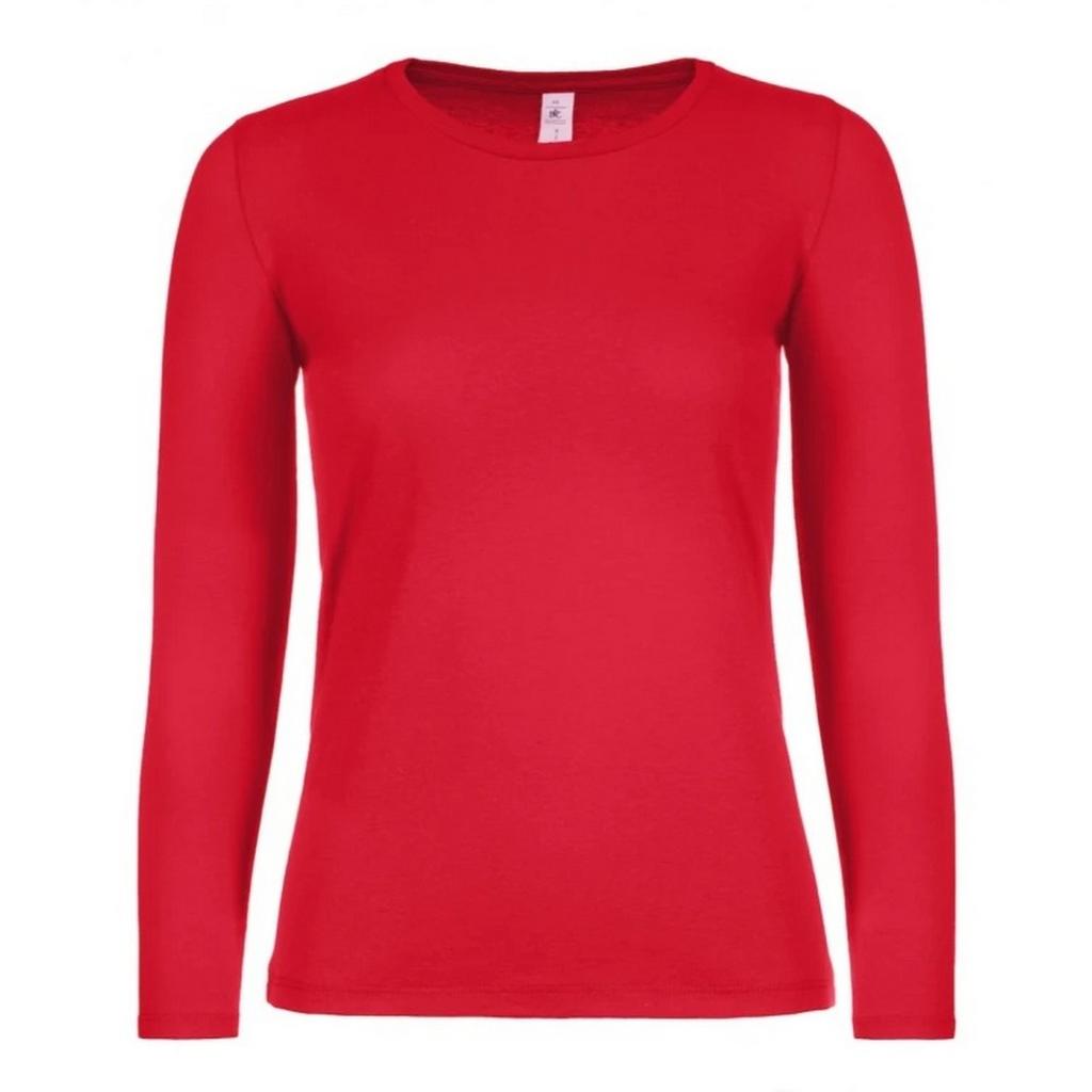 B&C Womens/Ladies #E150 Long-Sleeved T-Shirt