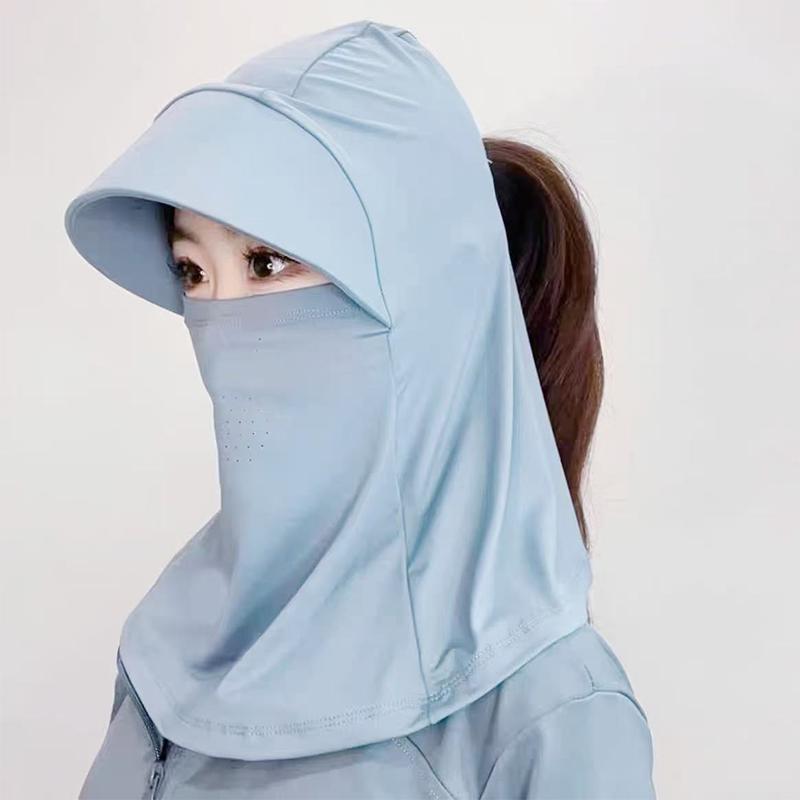 Балаклава Мужская Женская Маска для Лица Защита от Солнца/УФ Дышащая Закрывает Длинную Шею Для Велоспорта Мотоцикла Рыбалки