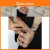 Stunning Adjustable Open Finger Ring In Korean Style With Geometric Pattern For Women