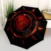 1pc Game of Thrones House Targaryen Windproof Automatic Windproof Umbrella, Lightweight for Women/Men, Perfect Christmas Gift 0811222