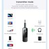 2 в 1 Bluetooth аудио приемник передатчик 3,5 мм AUX TF с микрофоном Hi-Fi стерео музыкальный беспроводной адаптер для автомобиля самолета ТВ ПК наушников