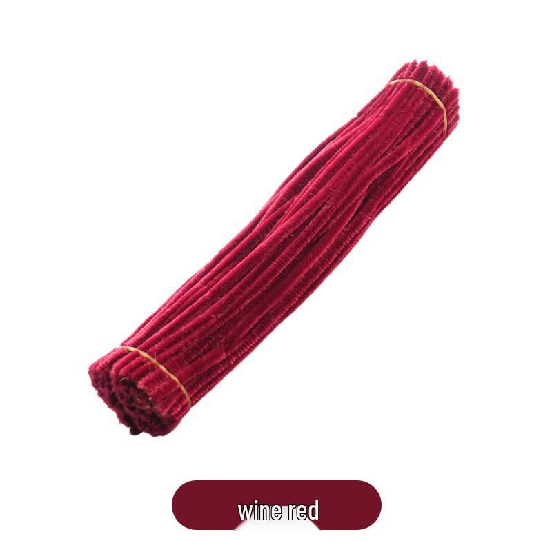 Набор разноцветных синельных проволок для творчества: Зашифрованные, изменяемые ершики для детских образовательных проектов