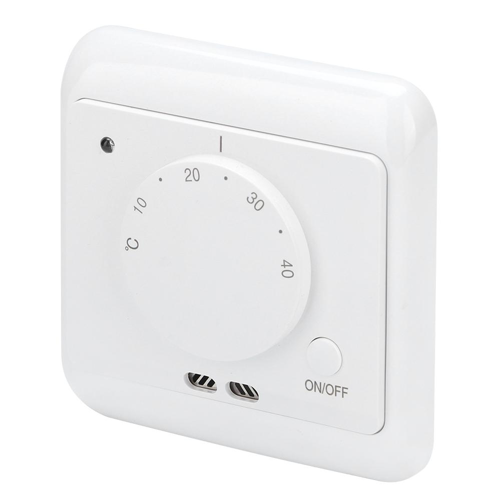 230 В 16 А настенный механический электрический термостат для отопления регулятор температуры
