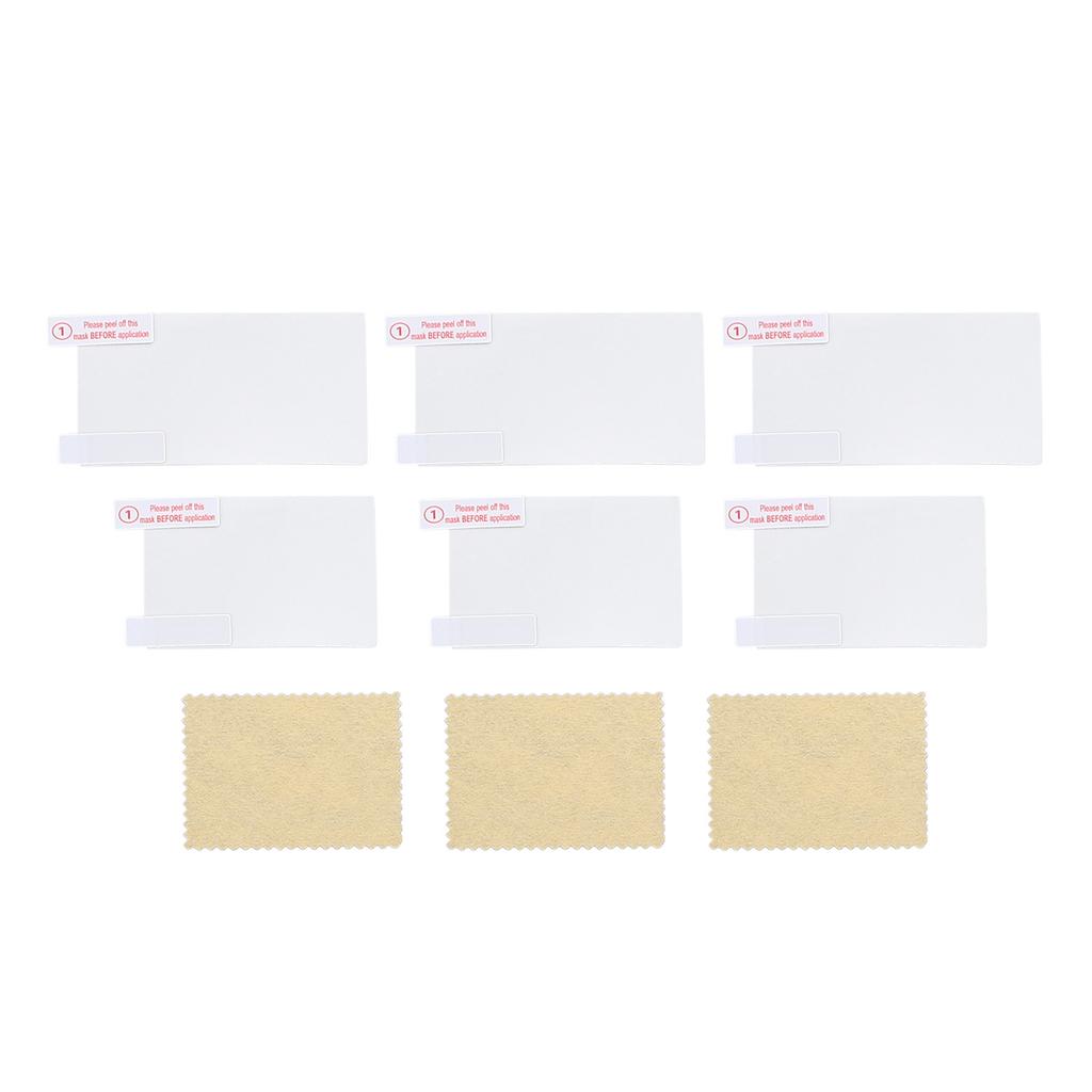 3 Комплекта Защитная пленка для ЖК-экрана для 3DS Защитное стекло для верхнего экрана и Прозрачная ПЭТ-пленка высокой четкости для нижнего экрана