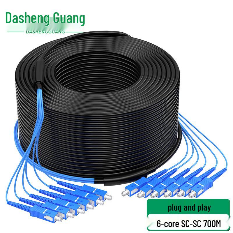 Dasheng Light Outdoor Armored SC-SC Single Mode Fiber Optic Cable