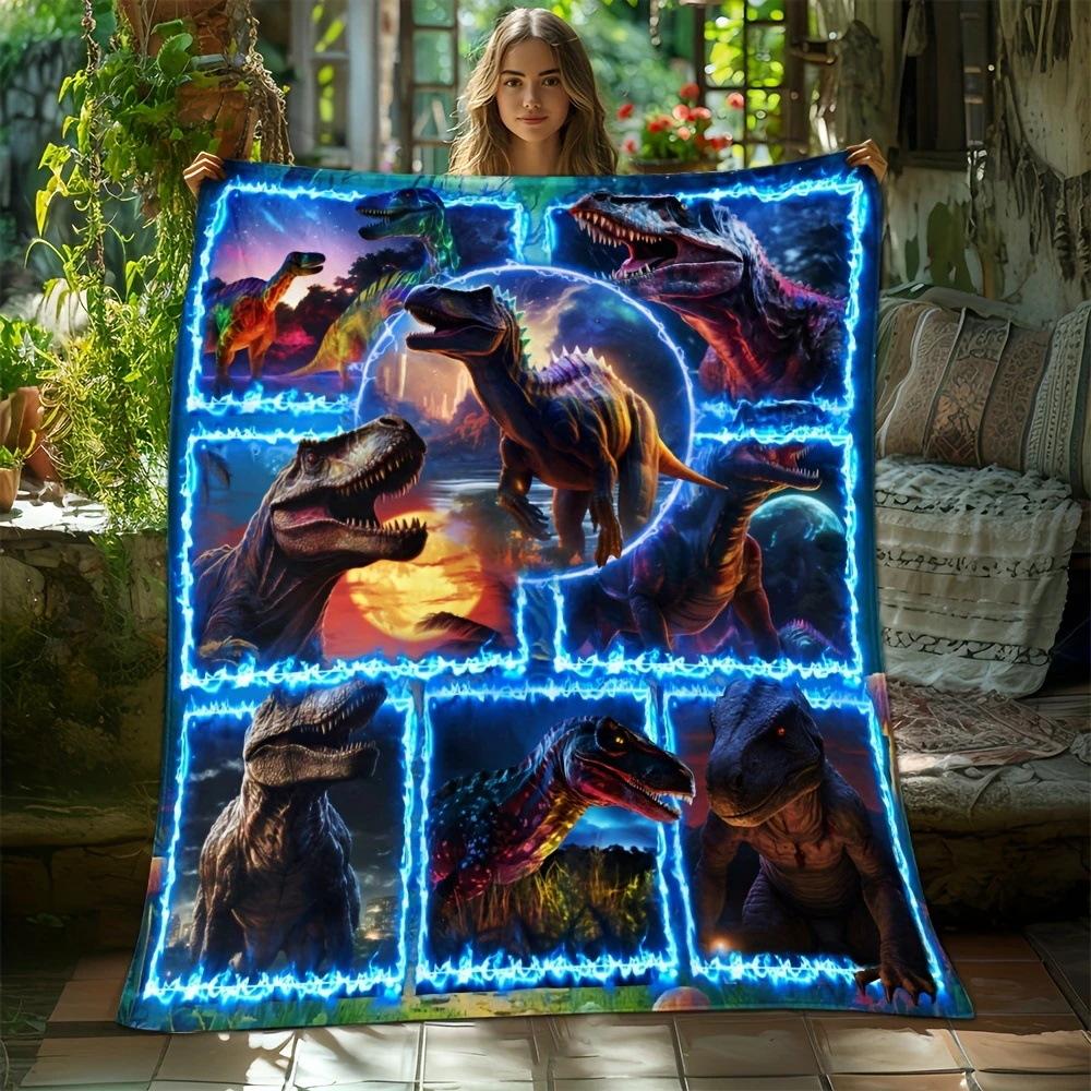 Flannel Blanket, Thickened Blanket, Air-conditioned Nap Blanket