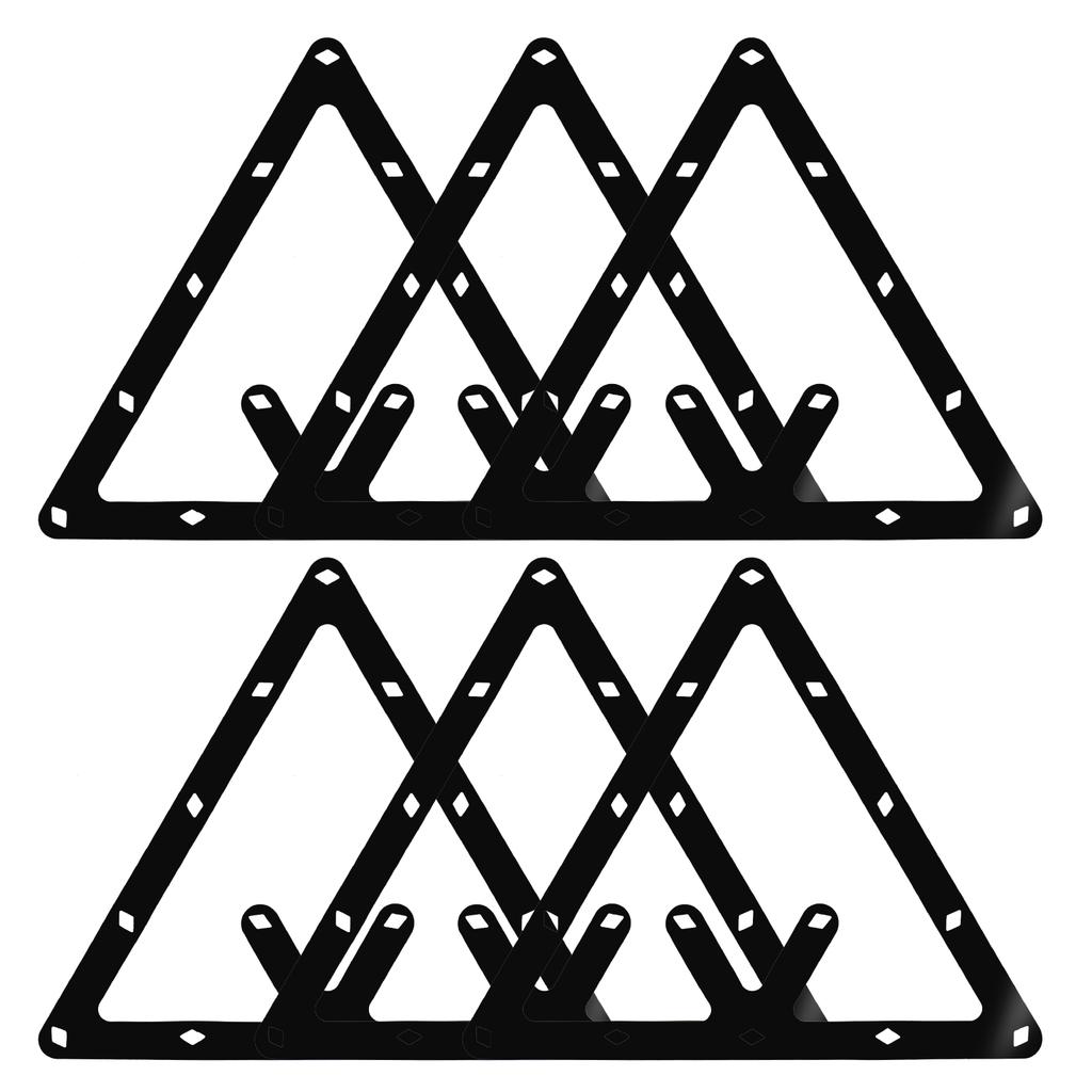 6 шт. держатель стойки для бильярдных шаров Magic Ball