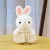 Cute Rabbit Soft Plush Doll  With Soft Short Fur And Pp Cotton Filling Kids For
