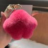 Новый [милый коготок котенка] Настоящий мех кролика рекс Брелок для ключей автомобиля Подвеска Меховая плюшевая подвеска для сумки для книг Подарок Милый брелок