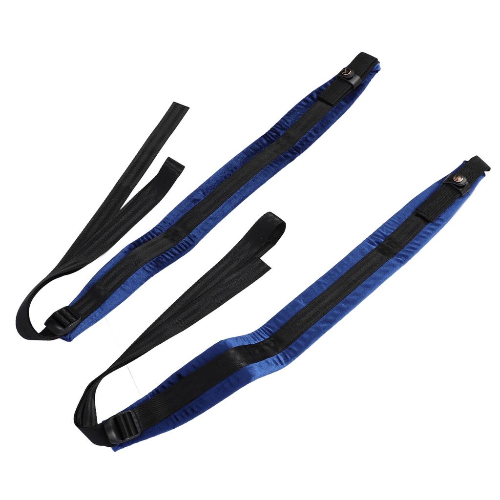 2PCS Accordion Shoulder Strap Adjustable Velvet and Nylon Accordion Shoulder Belts Strap