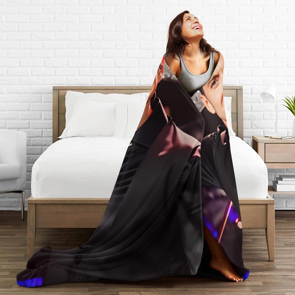 Luis Miguel Blanket Quality Warm Throw Blanket Winter Girls Boys Living Room Novelty Bedspread