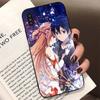 Чехол для телефона аниме Sword Art Online SAO для iPhone 11 12 13 mini pro XS MAX 8 7 6 6S Plus X 5S SE 2020 XR