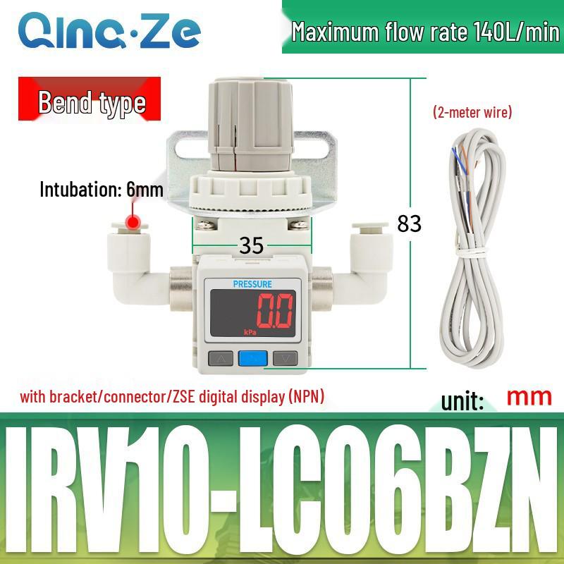 IRV Vacuum C06: Negative Pressure C08 Valve, LC10 Regulating Valve, 20 Limit Valve, BG Pressure Stabilizer